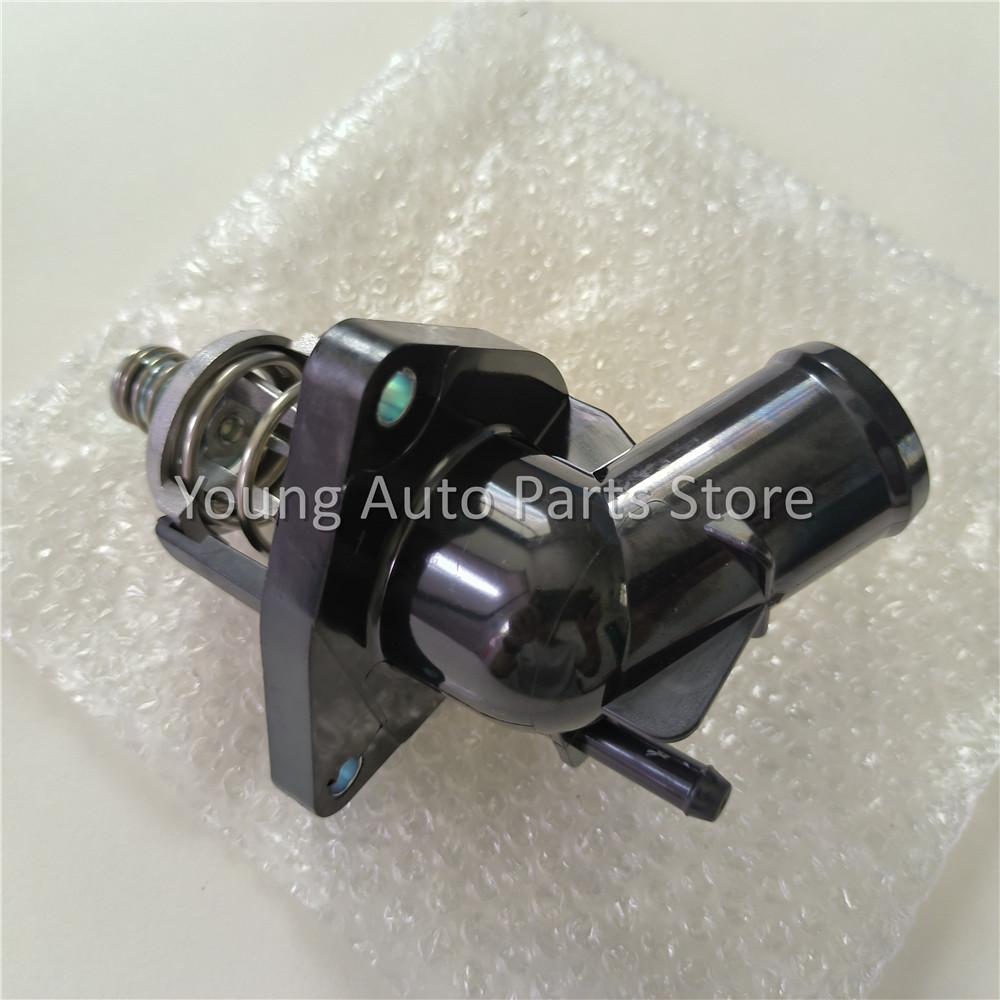 Water Outlet Thermostat For Chevrolet Silverado Suburban Tahoe Cadillac Escalade GMC Sierra/Yukon 2014-2020 OEM 12674639