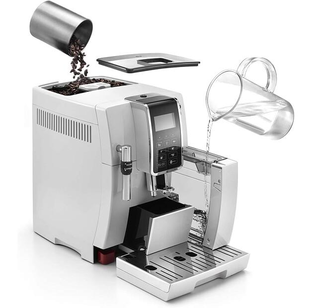 Кофемашина DeLonghi ECAM 350.35.W Dinamica