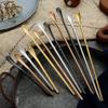 1PC Long Handle Teaspoon 304 Stainless Steel Mixing Spoon Tableware Coffee Tea Spoons Dessert Ice Cream Scoop Bar Tools