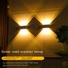 Solar Wall Lamp 5 5V240MA Solar Panel 3000-3200k IP65 Waterproof 2 Adjustable
