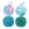 4 Pcs Bath Shower Sponges Shower Loofah Balls Gradient Bath Sponges Easy Foaming for Women Men Exfoliating Skin Clean