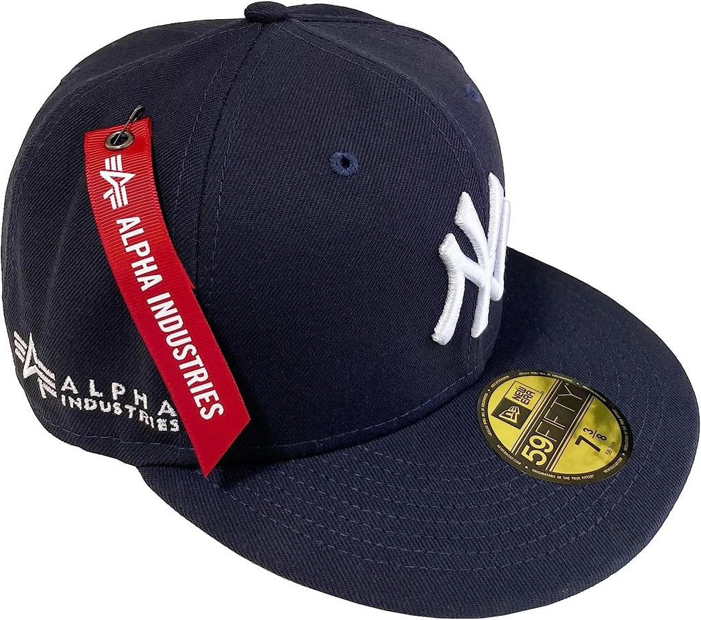 New Era NEW ERA Cap Hat 59FIFTY New York Yankees MLB BASEBALL CAP Alpha ALPHA Industries Brand Collaboration 7 Men's 1/2 (59.6cm) [Item]