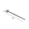 Bathroom Towel Rack Stainless Steel Holder Wall Black Double Towel Rack Hand Bar Towel Hanger Ladder Holder Bathroom Accessories