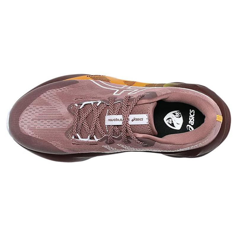 Asics Novablast 5 Pantofi de alergare confortabili, versatili, durabili, respirabili, cu talpă joasă Femei sneaker Maro Roșu 1012B911-600