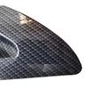 1 Pair ABS Black Carbon Fiber Style Hood Side Vent Cover Trim Fit for Jeep Wrangler JK 2017-2013 2012 2011 2010 2009 2008 2007