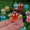 Colorful DIY Luminous 3D Mini Mushroom Jewelry Accessories for Creative Micro Landscape Landscaping