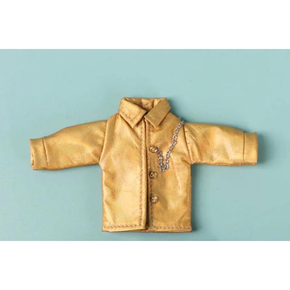 OB11 Baby Accessories Clothes for Baby Laser Bar Sets T-Shirts Jackets and Jeans Furniture for Dolls 1/12 Cool Anime Toys