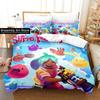 Slime Rancher 2 Bedding Set Single Twin Full Queen King Size Bed Set Aldult Kid Bedroom Duvetcover Sets 3D Kawaii Bed Sheet Set