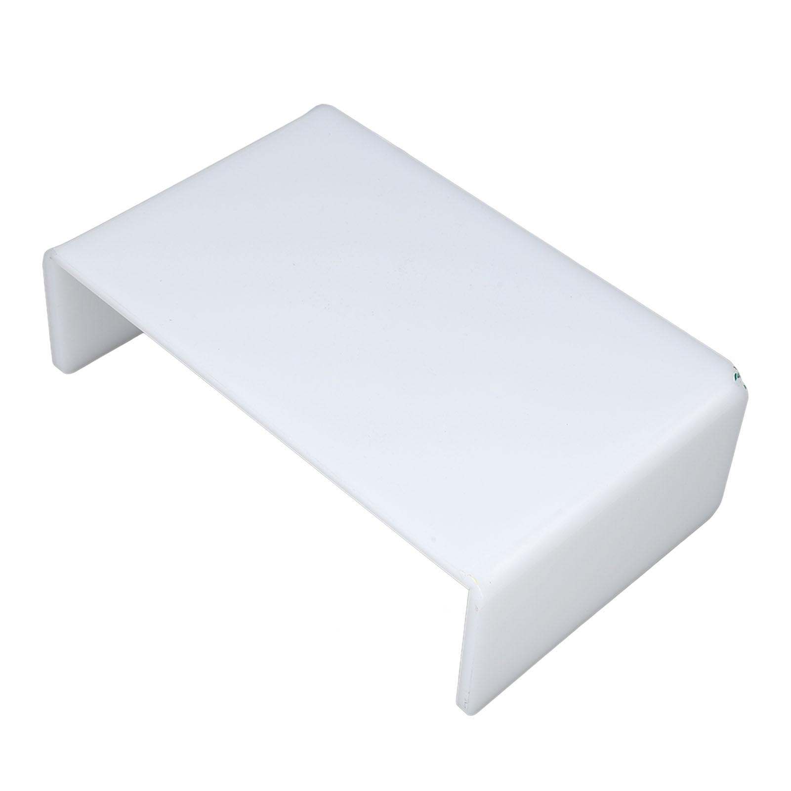 

Acrylic Elevated Shelf for Desktop Smoothing Edges Easy Cleaning Acrylic Elevated Rack for Computer