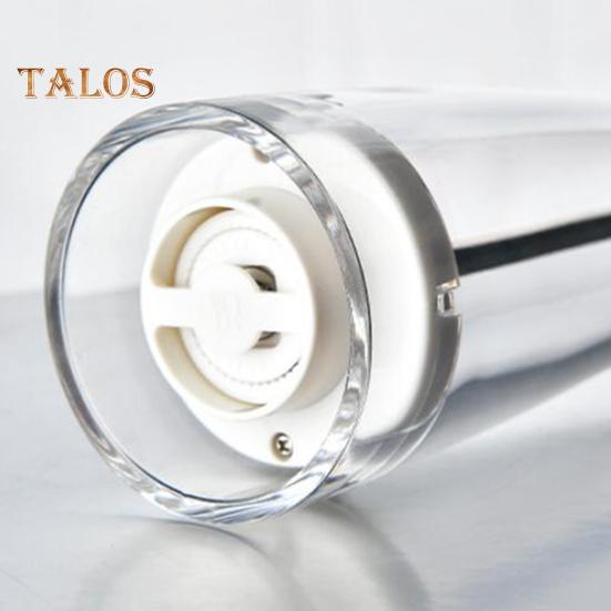 Μηχανή μπαχαρικών Αντιολισθητική λαβή Ορατό Σχεδιασμός Πρακτικό 6/8 ίντσες Φορητός μύλος πιπεριάς Αναδευτήρας αλατιού Εργαλείο μαγειρέματος Εργαλείο κουζίνας