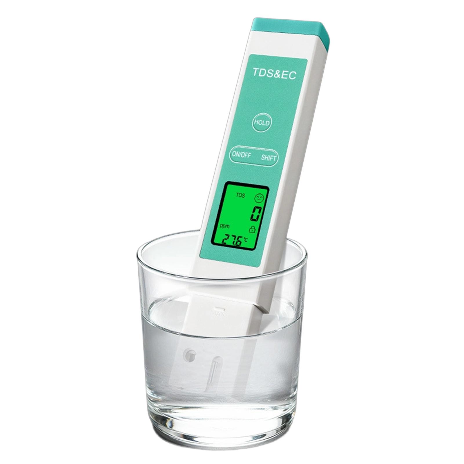 

Portable Water Tester Set for Home Pool Laboratory Daily Use Temperature Measures Water Aquariums Salinities and More 1