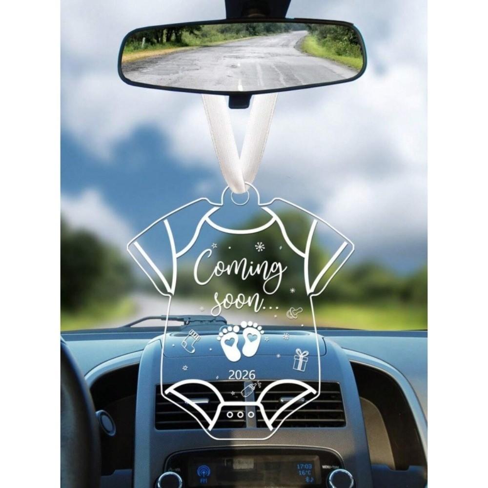 2026 Christmas Ornaments Acrylic Pregnancy Announcement Christmas Gifts  Christmas Celebration