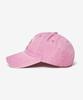 VTWO Mustache Snoopy Stone Washed Ball Cap (Pink)