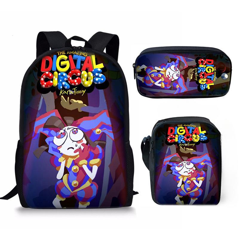 Magic Number Circus Theamazingdigitalcircus Schultasche Ranzen Federmäppchen