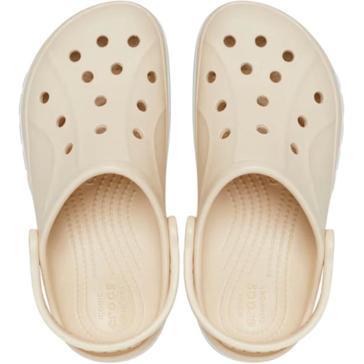 Crocs Bayaband Abrasion Resistant Low Top Toddler Shoes Light Yellow Infant And Toddler