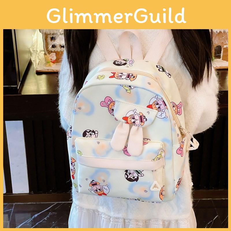 Unisex Kids Versatile Backpack With Fun Cartoon Patterns For School Playtime And