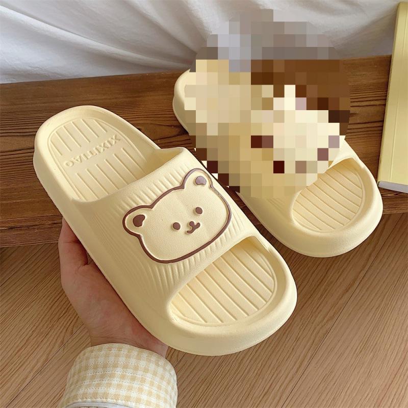 Retro Leather-Texture Summer Slippers for Men and Women - Lightweight, Cool, Casual Home Wear, In Stock