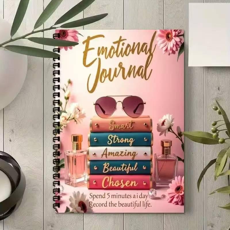 New Emotional Journal & Planner A5 Spiral Notebook