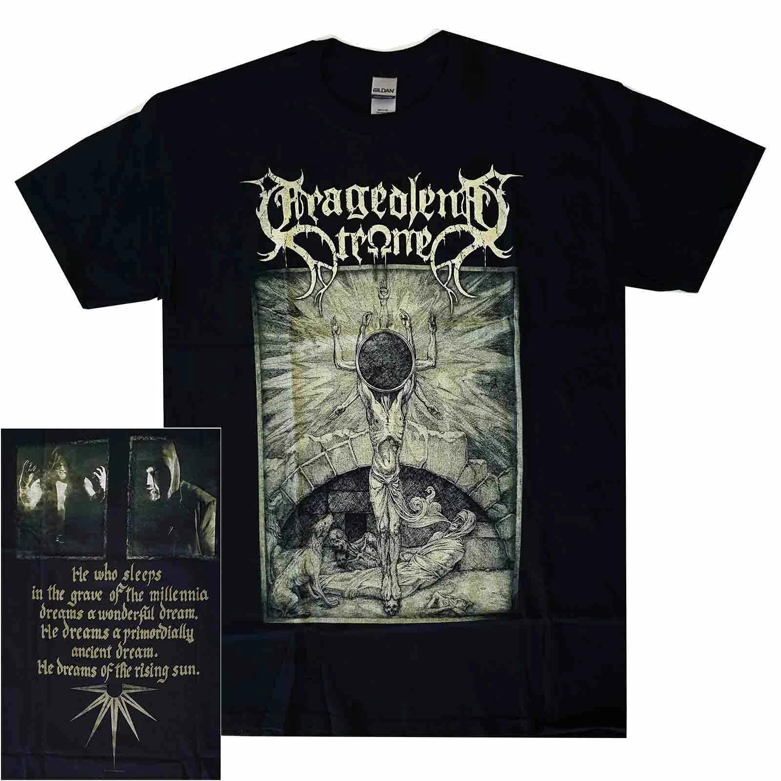 Tragediens Trone Shirt S-XXL T-Shirt Black Metal Official Band Tshirt S