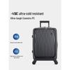 OIWAS Front-Open Carry-On Luggage with USB Charging