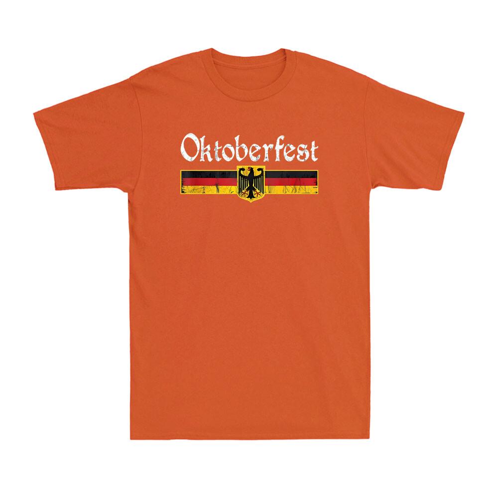 Oktoberfest GerUnisex Beer Vintage GerUnisex Flag Beer Drinking Lovers Unisexs TShirt
