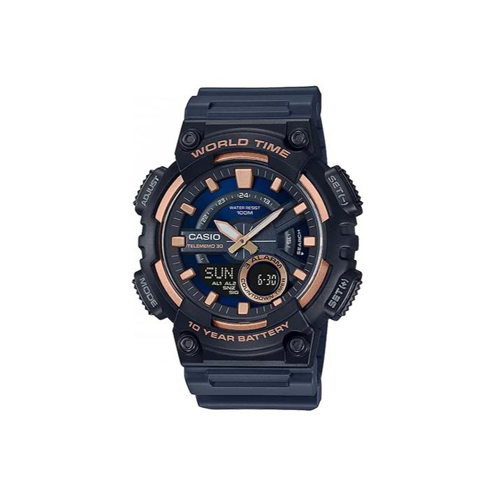 CASIO Men YOUTH Black Watch AEQ-110W-2A3 AEQ-110W-2A3 Black Watch Case