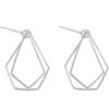 Double Layer Earrings, Versatile Earrings, Temperament, Personality, Fashionable and Simple Lines, Earrings for Women