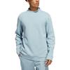 Adidas Casual Long Sleeve Sweatshirt Men Tops Blue HA0593