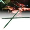 2Pcs Colorful Maple Wood Drum Stick Music Band Instrument Accessories(Green)
