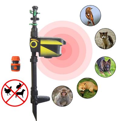 Solarbetriebene Sprinkler zur Mäuseabwehr für den Garten, bewegungsaktivierte Vogelabwehr für Kojoten im Außenbereich