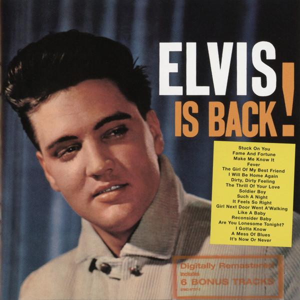 

CD ELVIS PRESLEY - Elvis Is Back! 07863677372 RCA 1999 Japan Rock Used