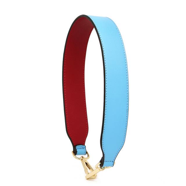 58cm Wide PU Leather Bag Handles Women Underarm Shoulder Strap Replacement Handbag Belts Lady DIY Purse Accessories Detachable