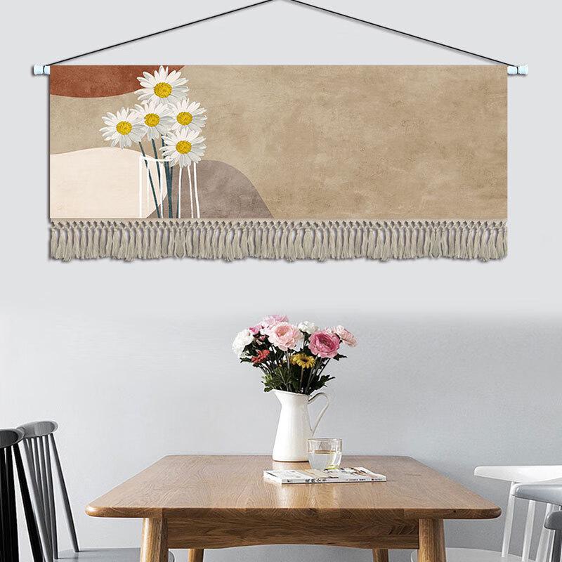 Ledduo Time Минималистичный Цветочный Настенный Гобелен