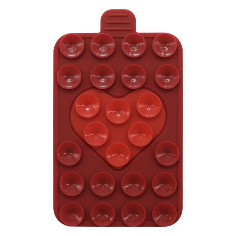 Silicone Suction Pad Back Sticker Suction Cup Phone Holder Silicone Cup Mat Smartphone Wall Stand