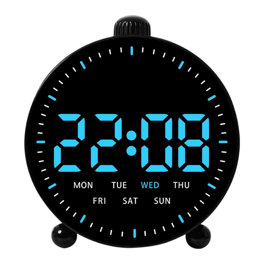 Multifunctional LED Alarm Clock With Countdown Timer Silent Operation For Bedside Desk Home Office Use