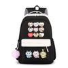 Jiyika wow cute expression bag schoolbag junior high school student backpack men and women lightweight new backpack