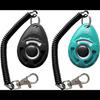 Pet Training Clicker with Wrist Strap - Dog Training Clickers (Black + Blue)