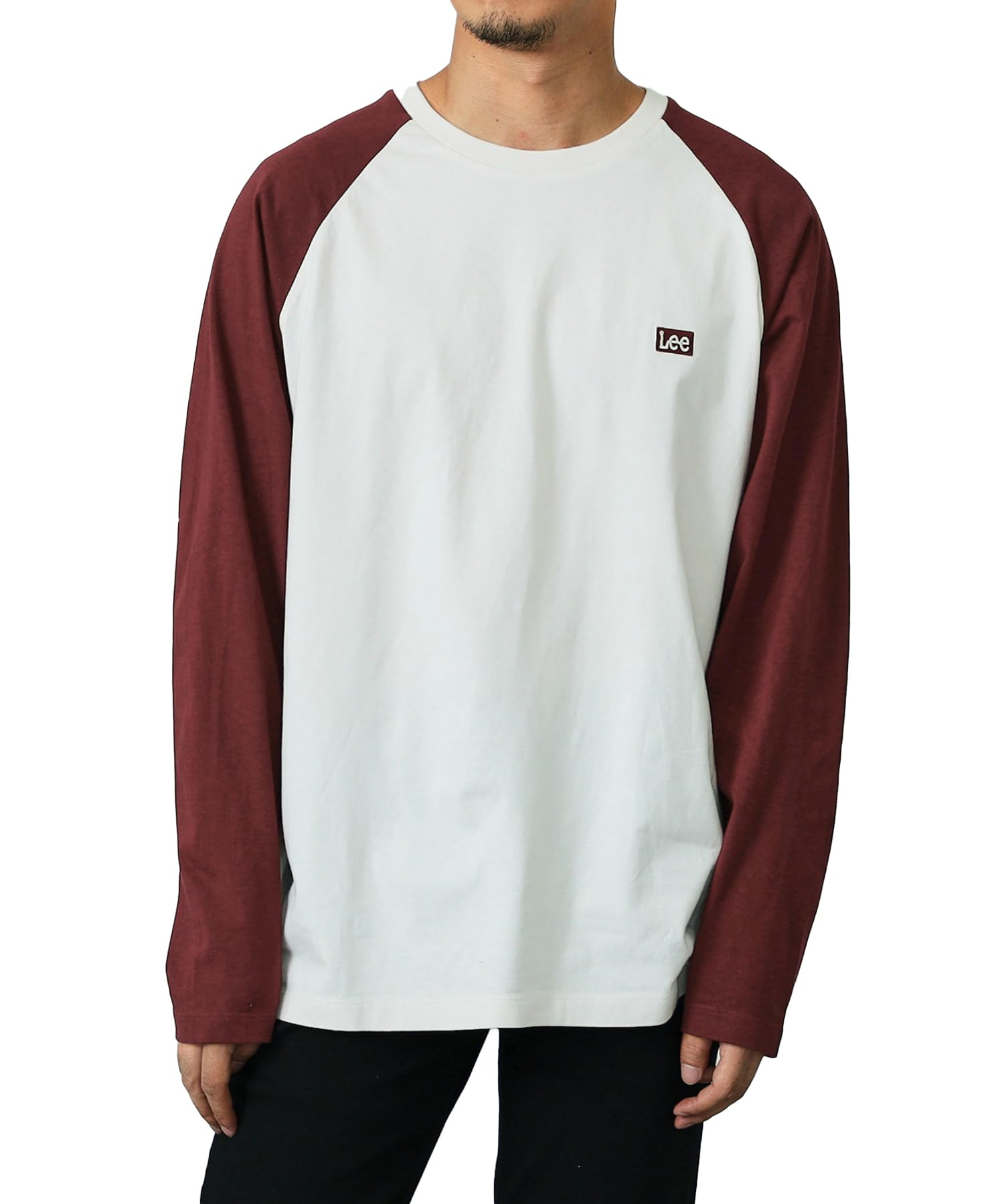 

Lee Long Sleeve with Logo Back Print Men s D.RED T-Shirt