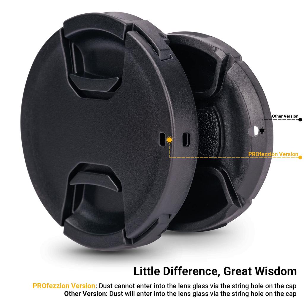 Front Lens Cap Cover with Deluxe Cap Keeper for Sony A7C A7C with Sony E Kit Lens or FE Kit Lens 2-Pack 40.5mm ZV-E10, ZVE10, ZV-1F, ZV1F, A6700,