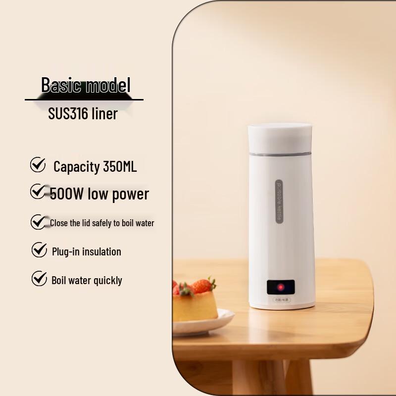 MRSIKEY Portable Electric Kettle with LCD Display