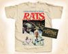 RATS T SHIRT Tee Movie Poster Vintage Natural Sizes S To 5XL