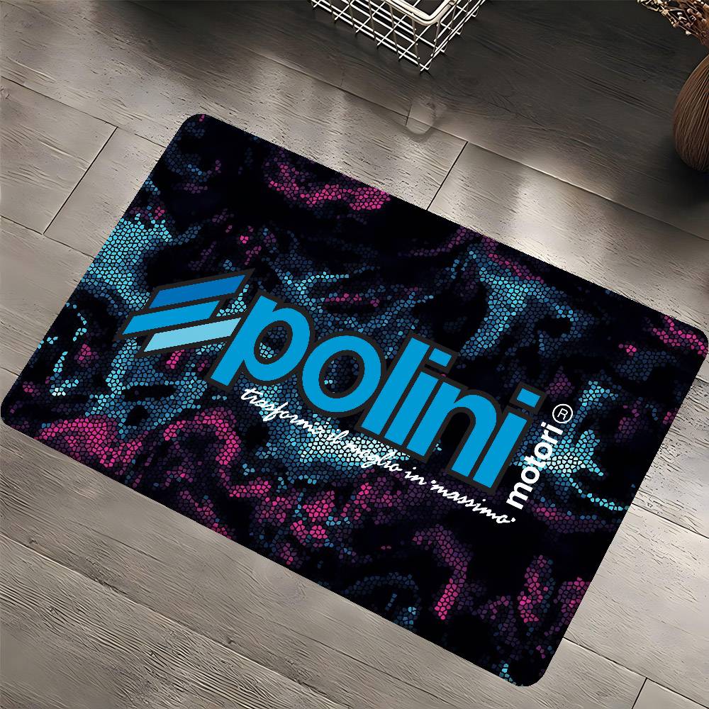 

P-Polini Italy Scooter Race Kitchen Mat Cheaper Anti-slip Modern Living Room Balcony Printed Modern Home Decor 40x60 cm