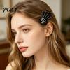 2Pcs Gothic Dark Style Hairpins, Hair Pins for Bangs, Skeleton Hand Bone Hair Clips for Halloween Cosplay Photography Props