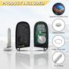 Key Fob Replacement for 2013-2018 Dodge Ram 1500 2500 3500 Car Keyless Entry Remote Control, GQ4-54T GQ454T, 4 Buttons