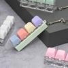 Emotional Pastel Keycap Keyring Key Holder Key Ring Clicker