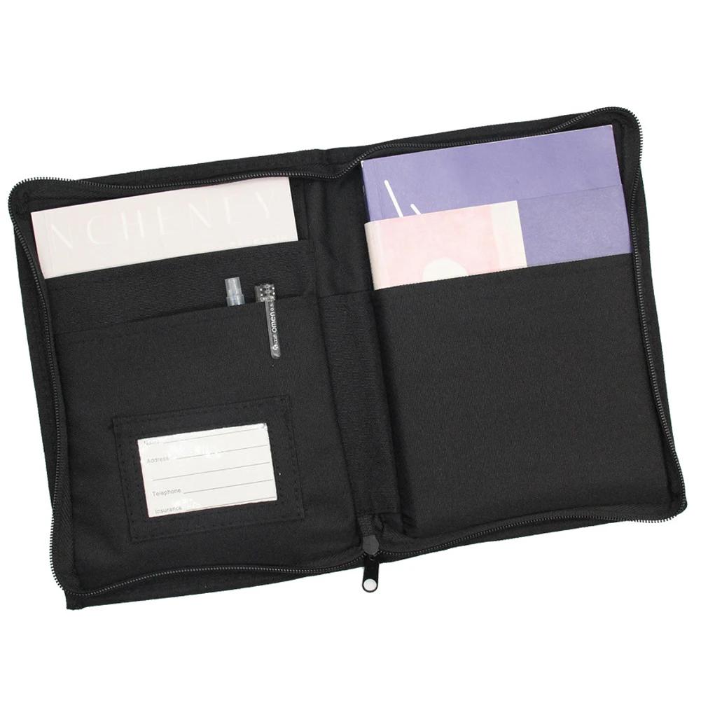 Portable Car Document Storage Bag Multi-pocket Interior Supplies Oxford Cloth Glove Box Manual Registration Card Storage Bag