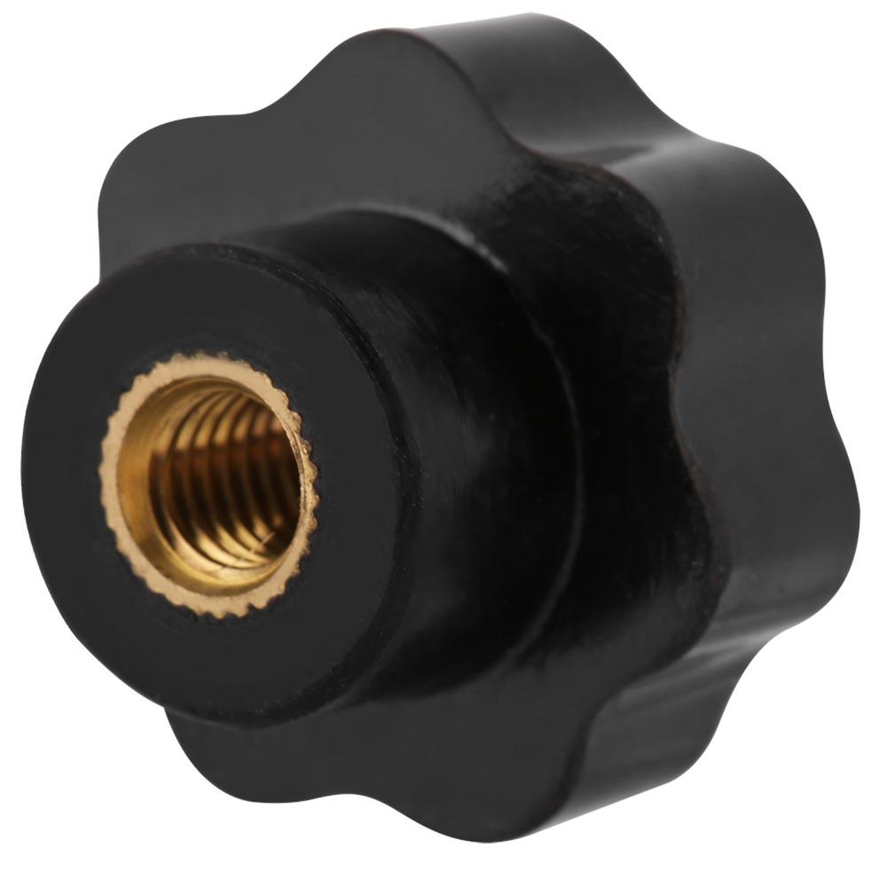 10pcs Female Threaded Star Knobs Round Shape Knurled Grip Knobs Clamping Handles Clamping Fixture