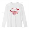 Happy Valentine S Day Red Heart For S 2024 T Shirt Vintage Washed Breathable Stretched Homme Stylish Top For Everyday Wear