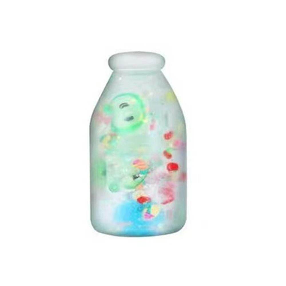 Random Color Transparent Bottle Fidget Toys Transparent Maltose Bottle Squishy Toy Fun Gift