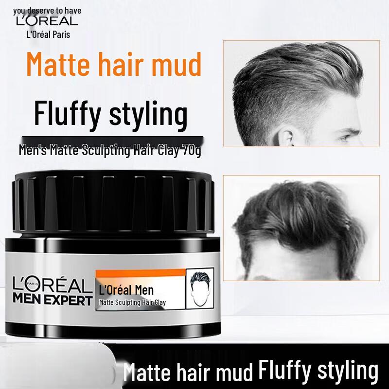 

L Oréal Men s Matte Styling Hair Clay